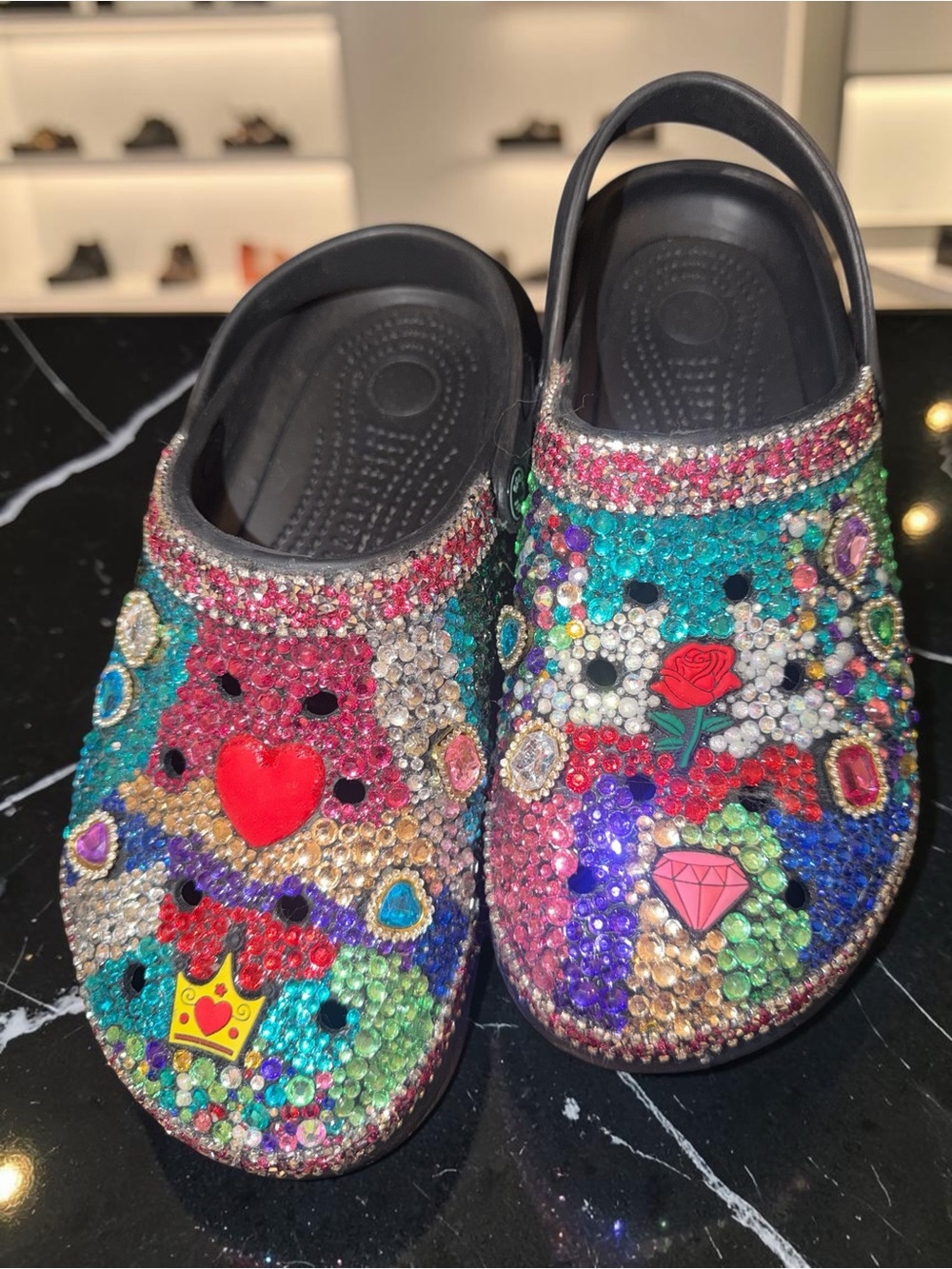 Jeweled Clog - Multicolor